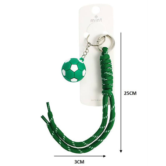 Soccer Ball Sports Rope Keychain