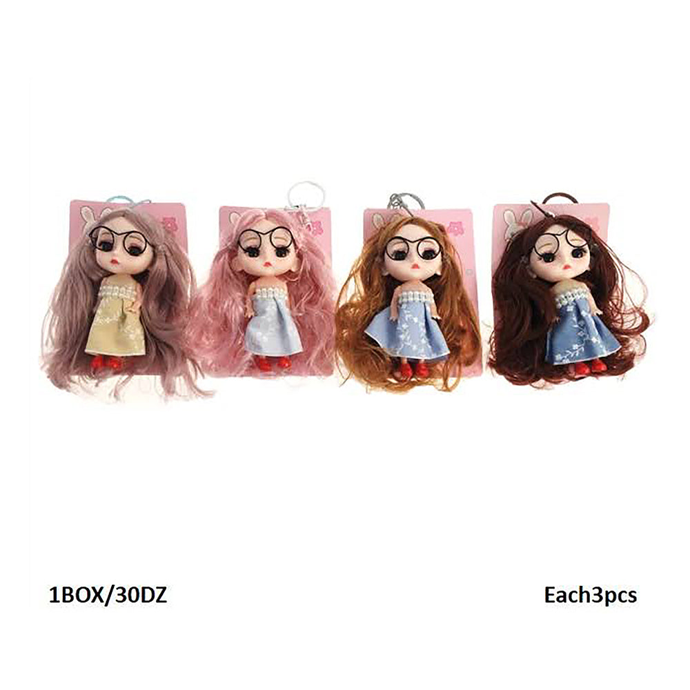Assorted Mini Dolls Keychain