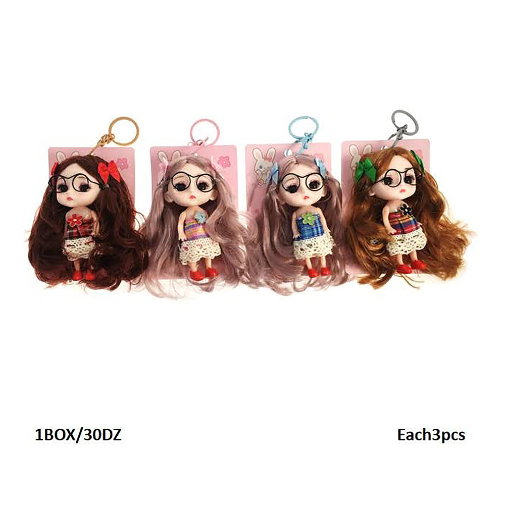 Assorted Mini Dolls Keychain
