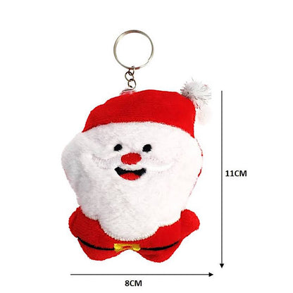 Christmas Characters Plush Keychain
