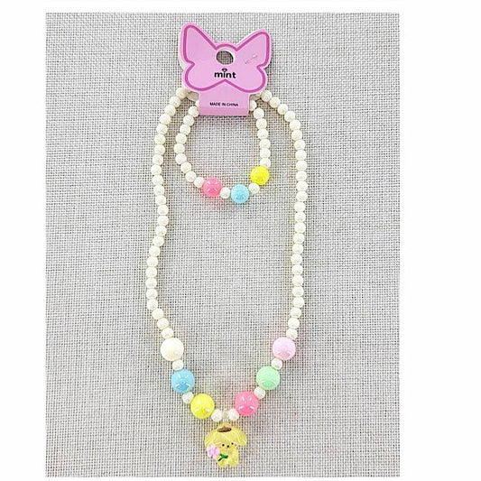 YNK180 - Cute Animal Necklace & Bracelet Set