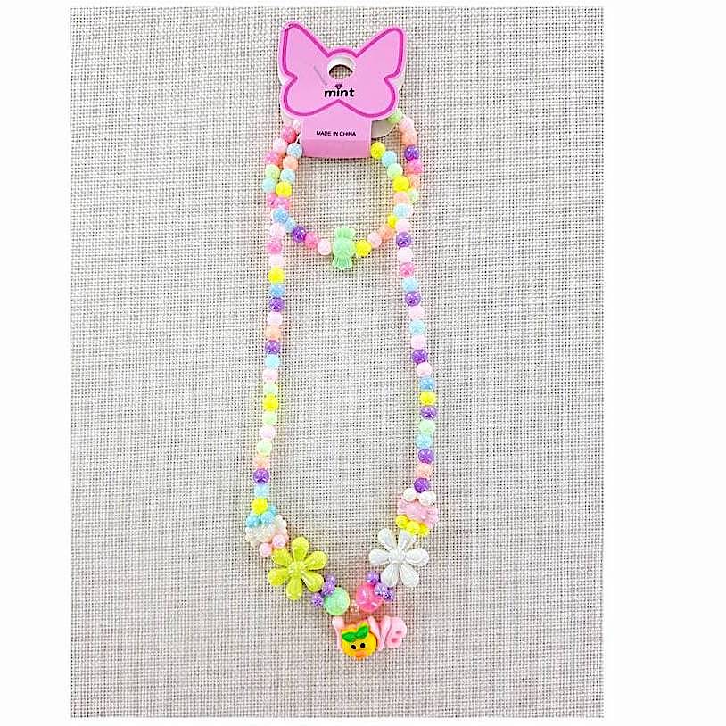 YNK210 - Cute Animal Necklace & Bracelet Set