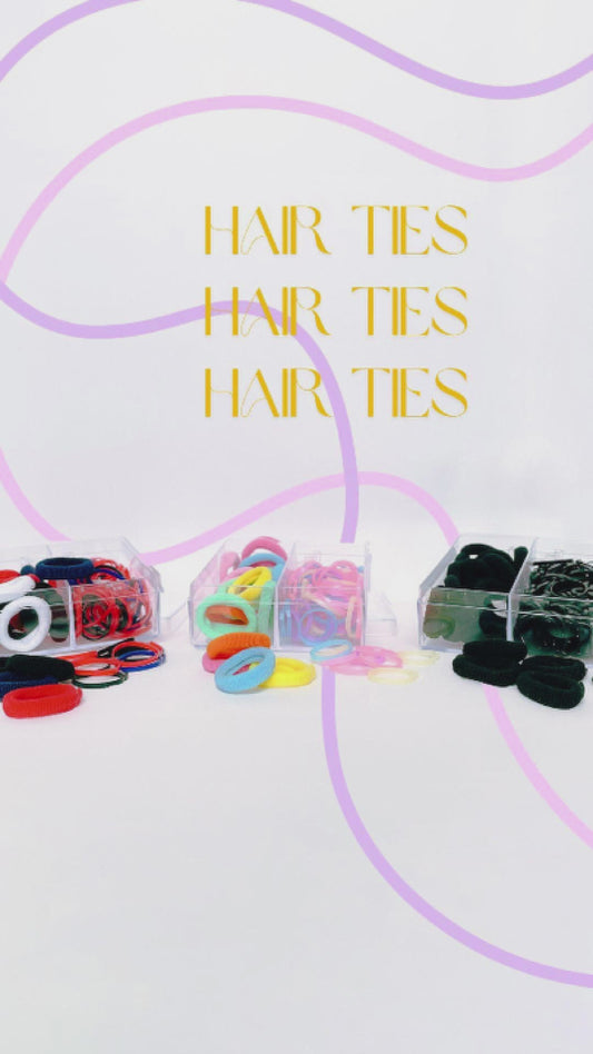 Nylon Hair Tie & Rubber Band Case