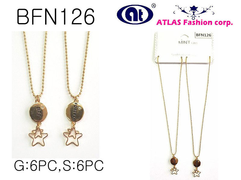 BFN126 - Best Friend Necklace Set