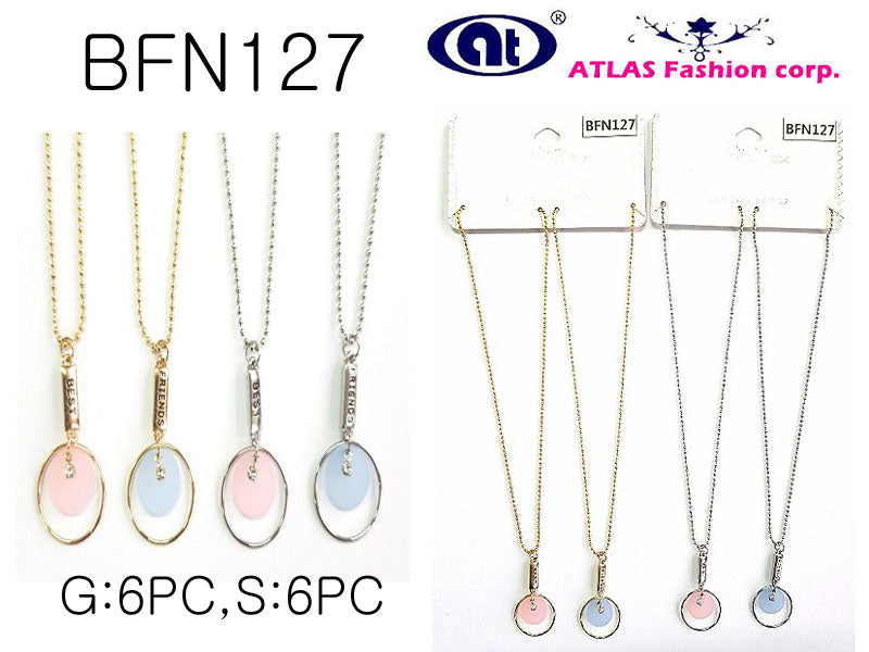 BFN127 - Best Friend Necklace Set