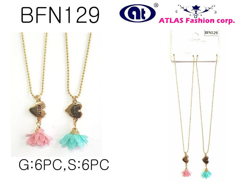 BFN129 - Best Friend Necklace Set