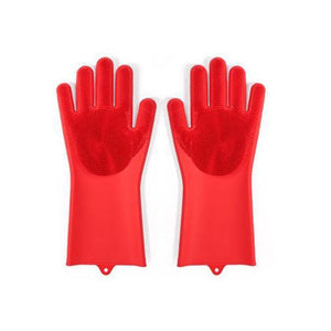 Dishwashing Gloves with Bristles