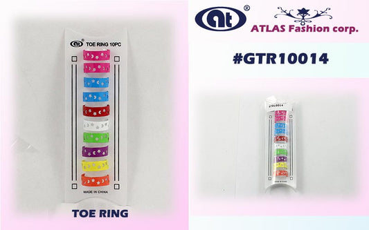 GTR10014 - Star & Moon Toe Rings