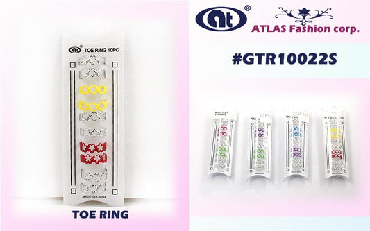 GTR10022S - Flower Toe Ring