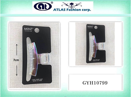 GYH10799 - Clear Holographic Claw Clip