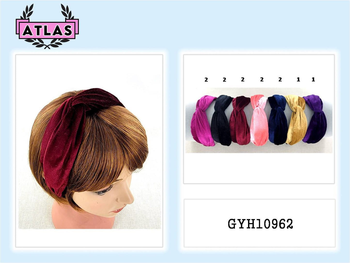 GYH10962 - Velvet Hairband