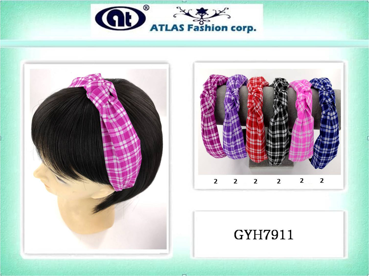 GYH7911 - Gingham Hairband