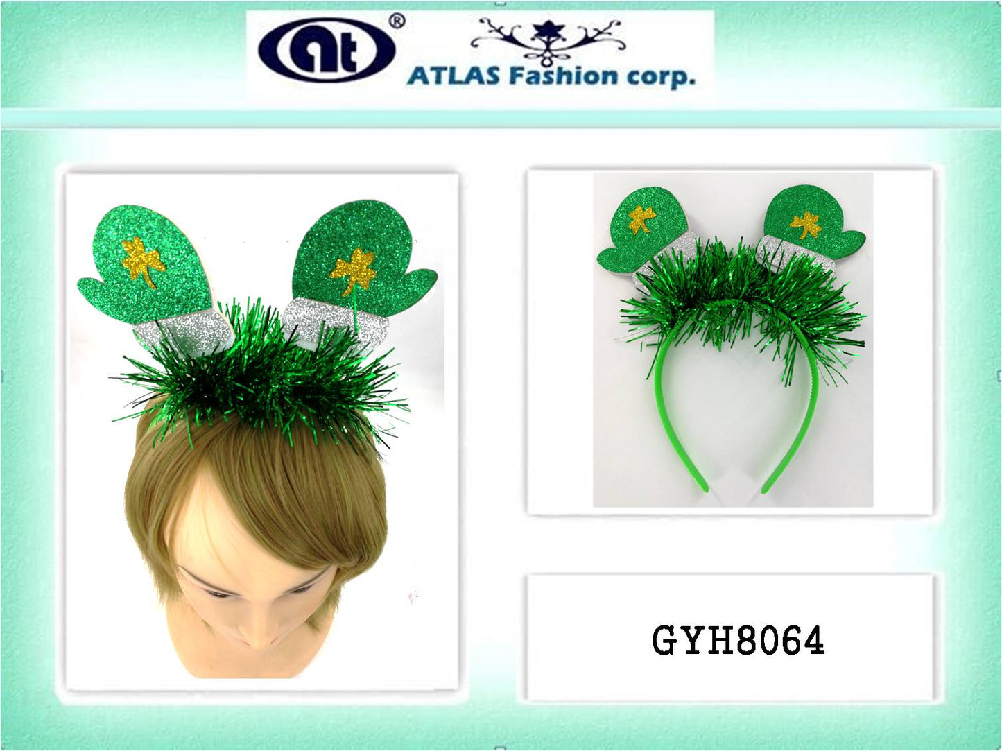 GYH8064 - St. Patrick's Day Hairband