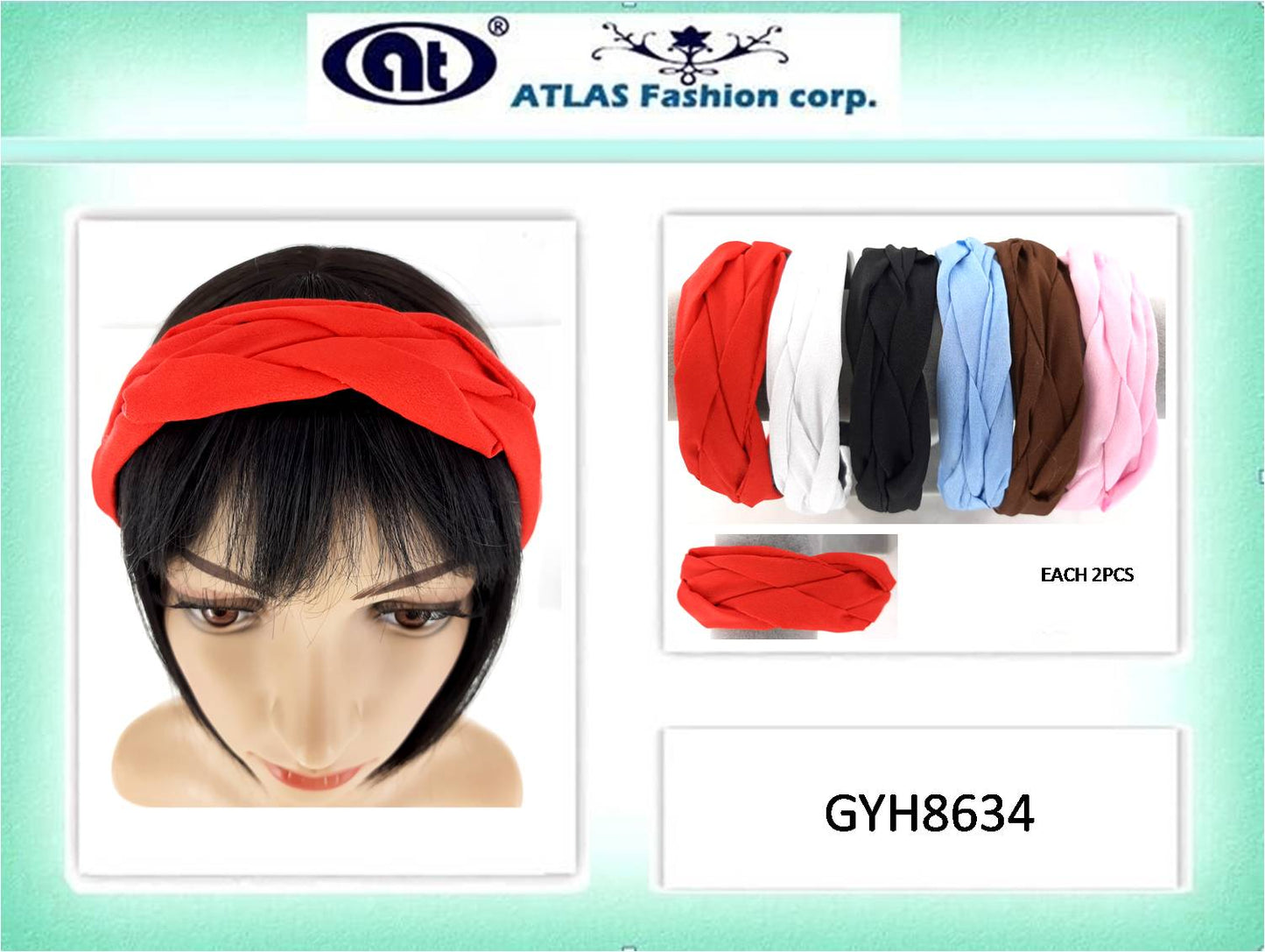 GYH8634 - Braided Headband