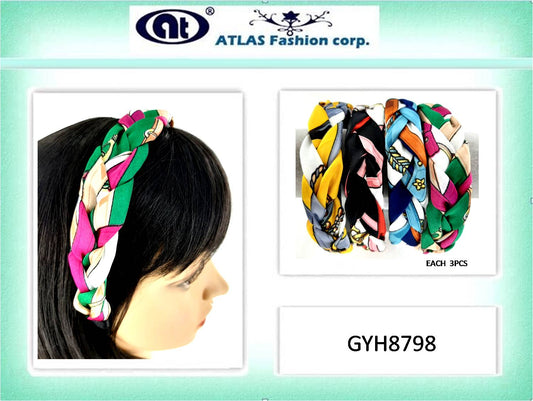 GYH8798 - Zipper Pattern Headband