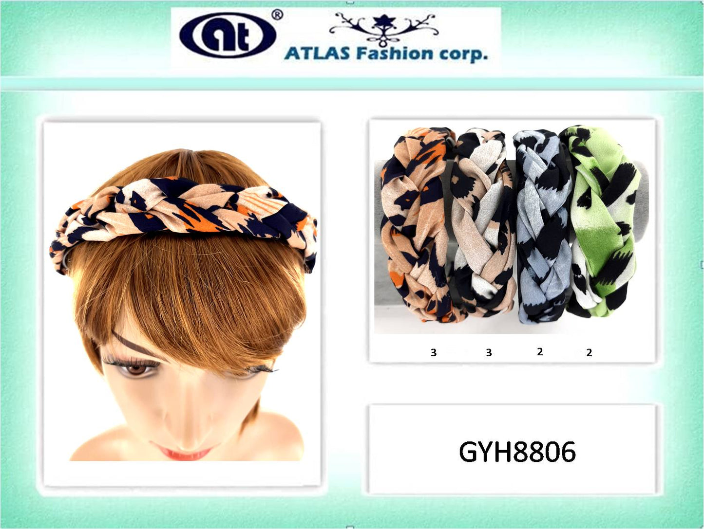 GYH8806 - Abstract Print Headband