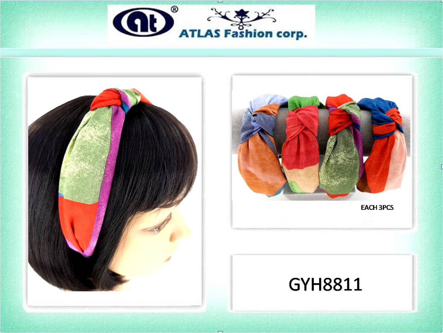 GYH8811 - Color Block Headband