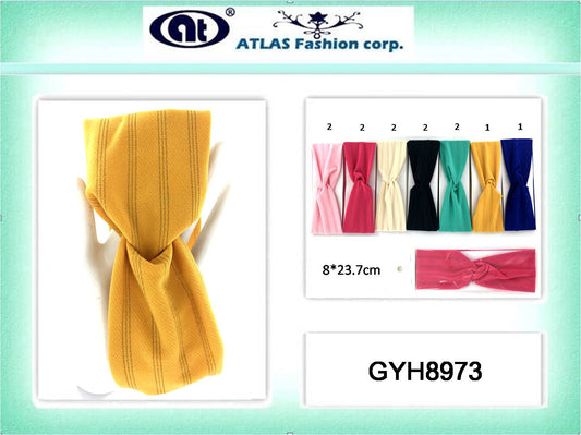 GYH8973 - Stripe Knotted Headband