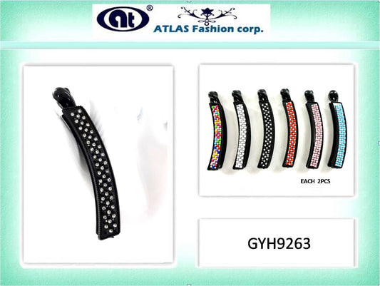 GYH9263 - Rhinestone Banana Clip