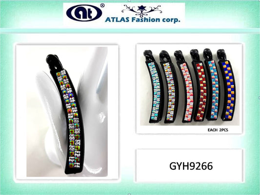 GYH9266 - Rhinestone Banana Clip