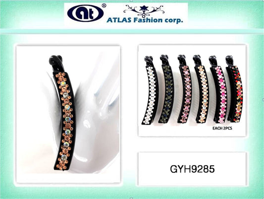 GYH9285 - Rhinestone Crystal Banana Clip