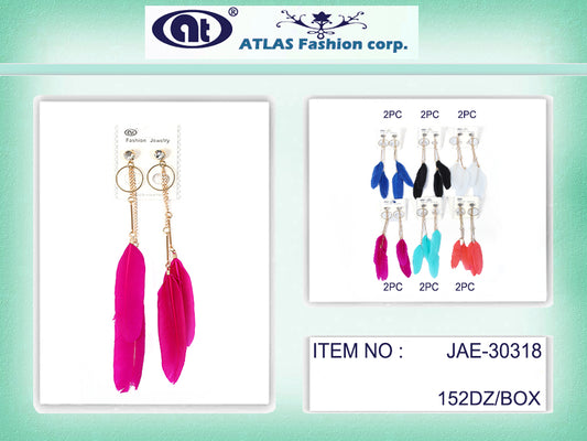 JAE30318 - Feather Earring