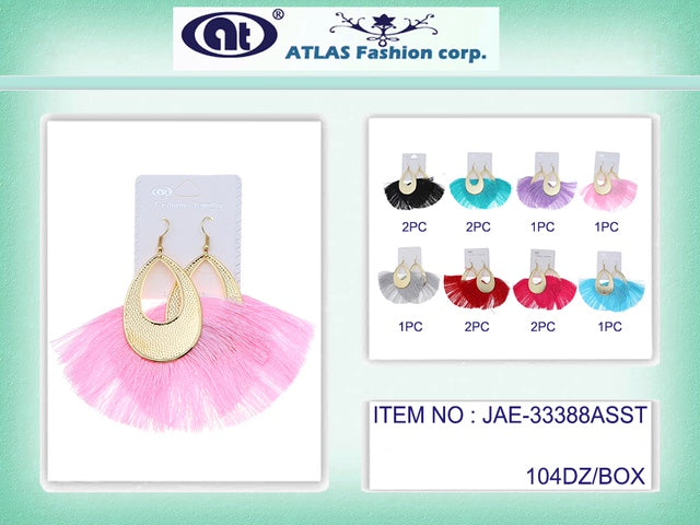 JAE33388ASST - Tassel Earring