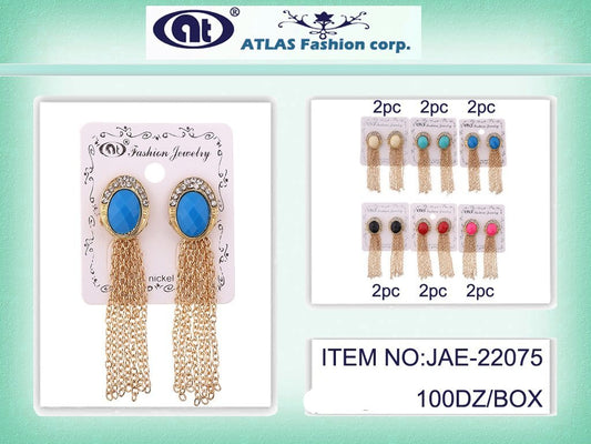 JAE22075 - Fringe Drop Earring