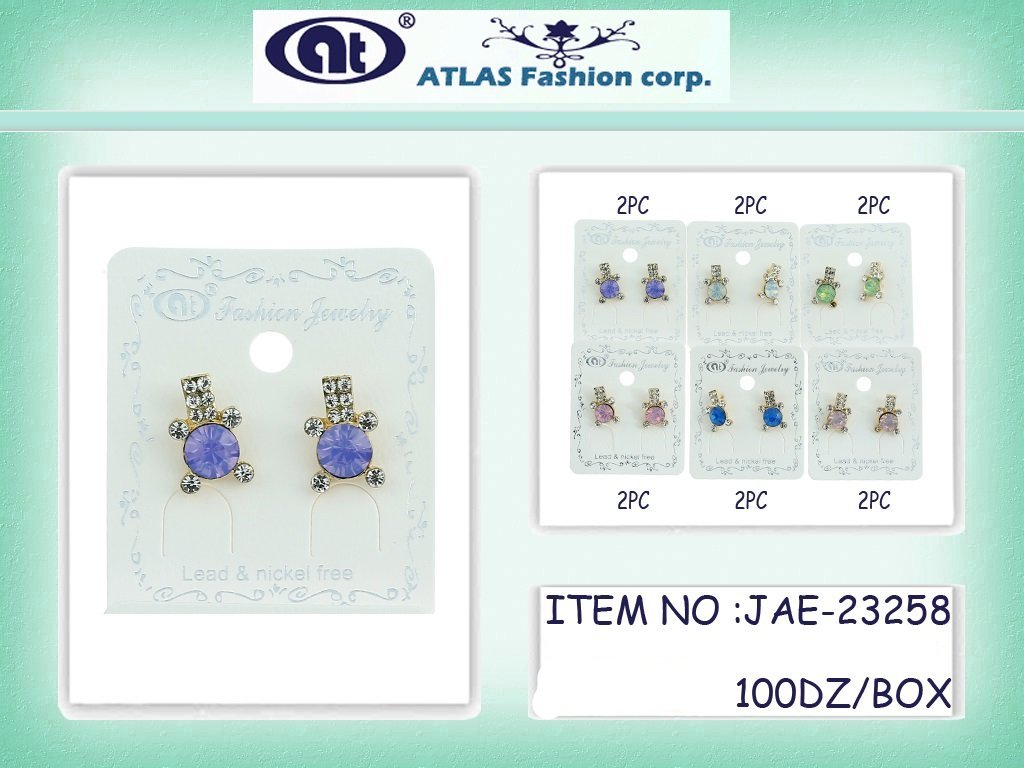 JAE23258 - Turtle Shape Post Earring