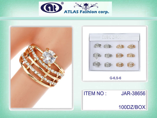 JAR38656 - CZ Line Ring