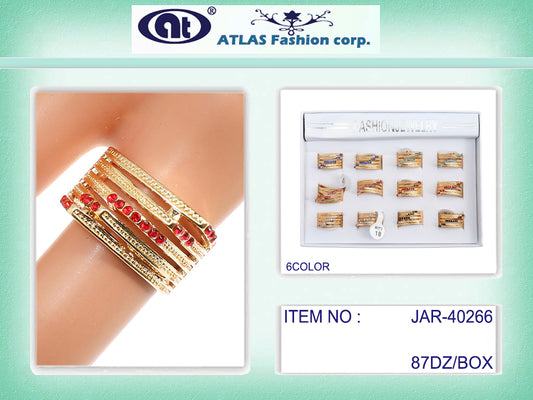 JAR40266 - Rhinestone Line Ring