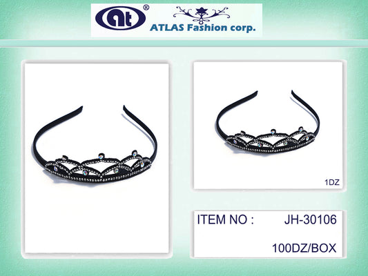 JH30106 - Rhinesone Tiara Headband