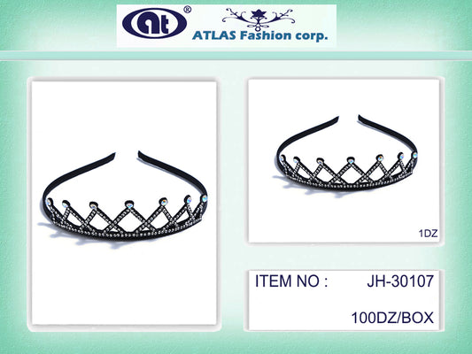 JH30107 - Rhinesone Tiara Headband