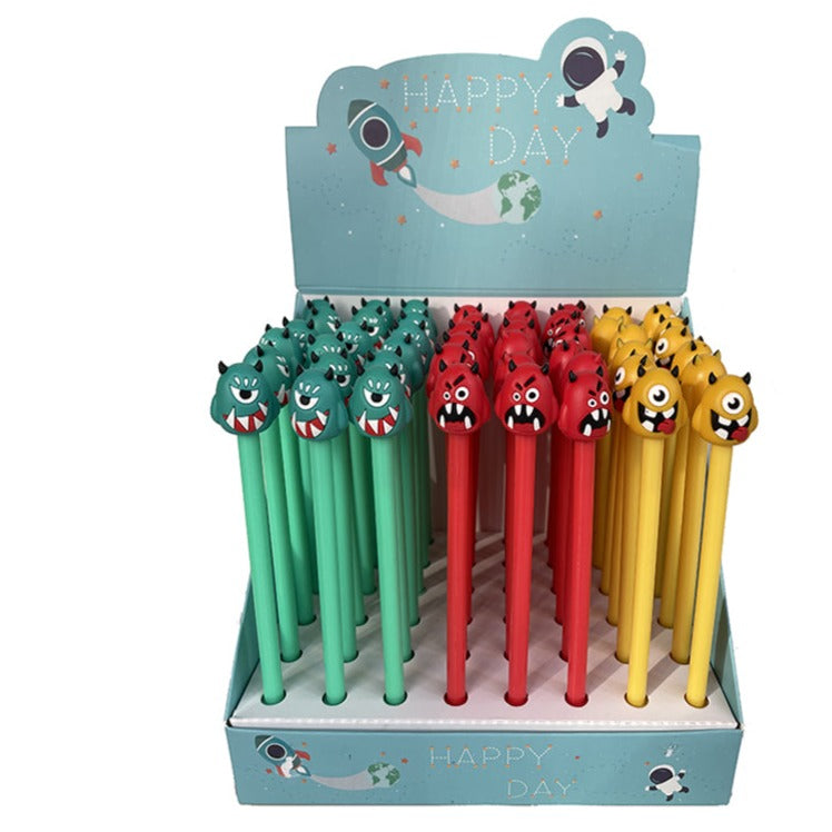 48 PCS Cartoon Monster Pen