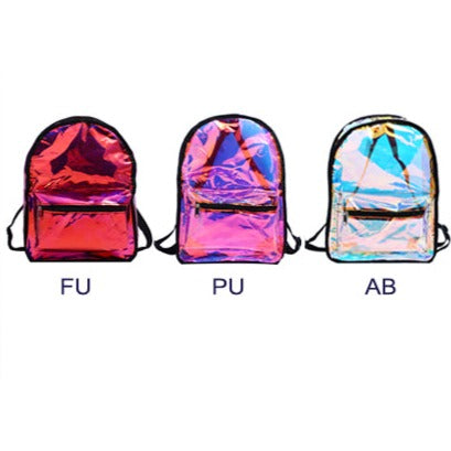 Holographic Clear Backpack FU